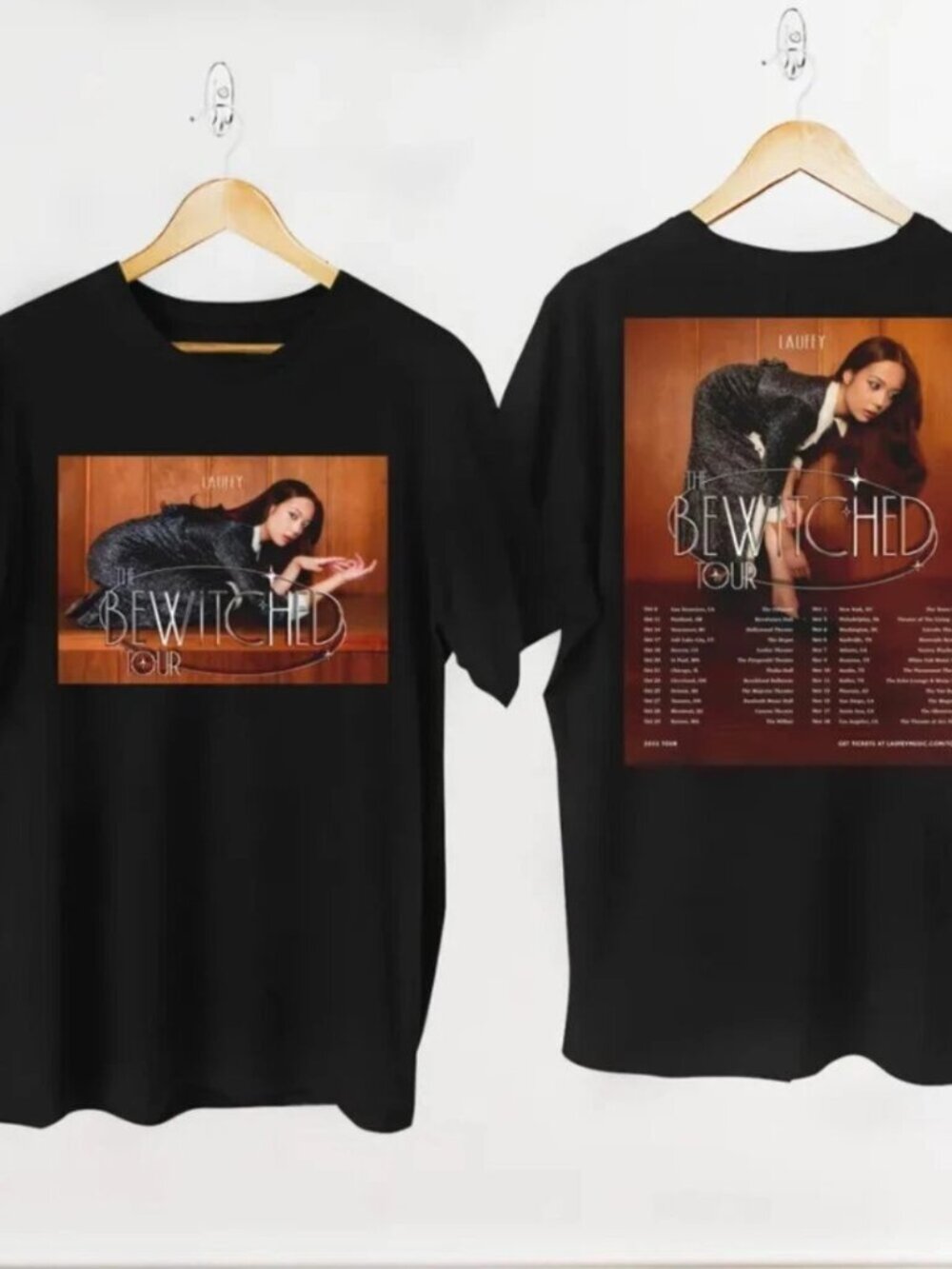 Laufey The Bewitched Tour 2023 T-Shirt 2 Sided T Shirt 305